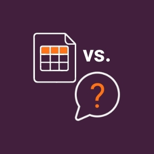 Data comparison icon